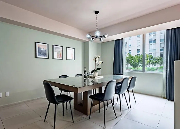 Apartment Your Family Base In Cdmx - Parking, Space & Style Mexico City