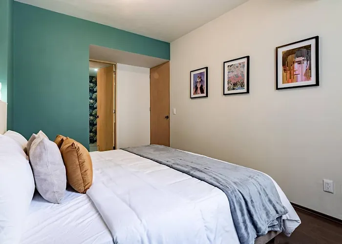 Apartment Your Family Base In Cdmx - Parking, Space & Style