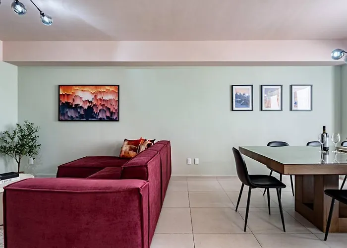Your Family Base In Cdmx - Parking, Space & Style Apartment
